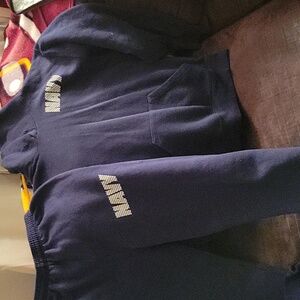 Navy Blue Hoodie jogger set